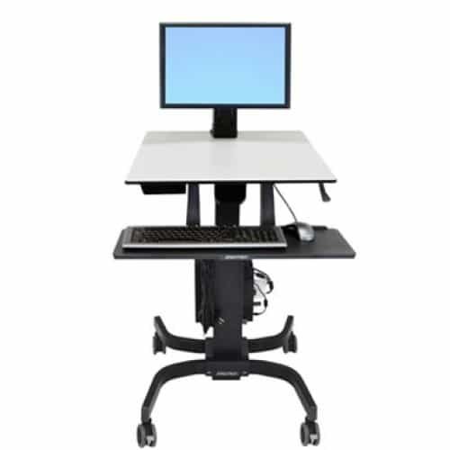WorkFit C, Single LD Sit Stand Workstation