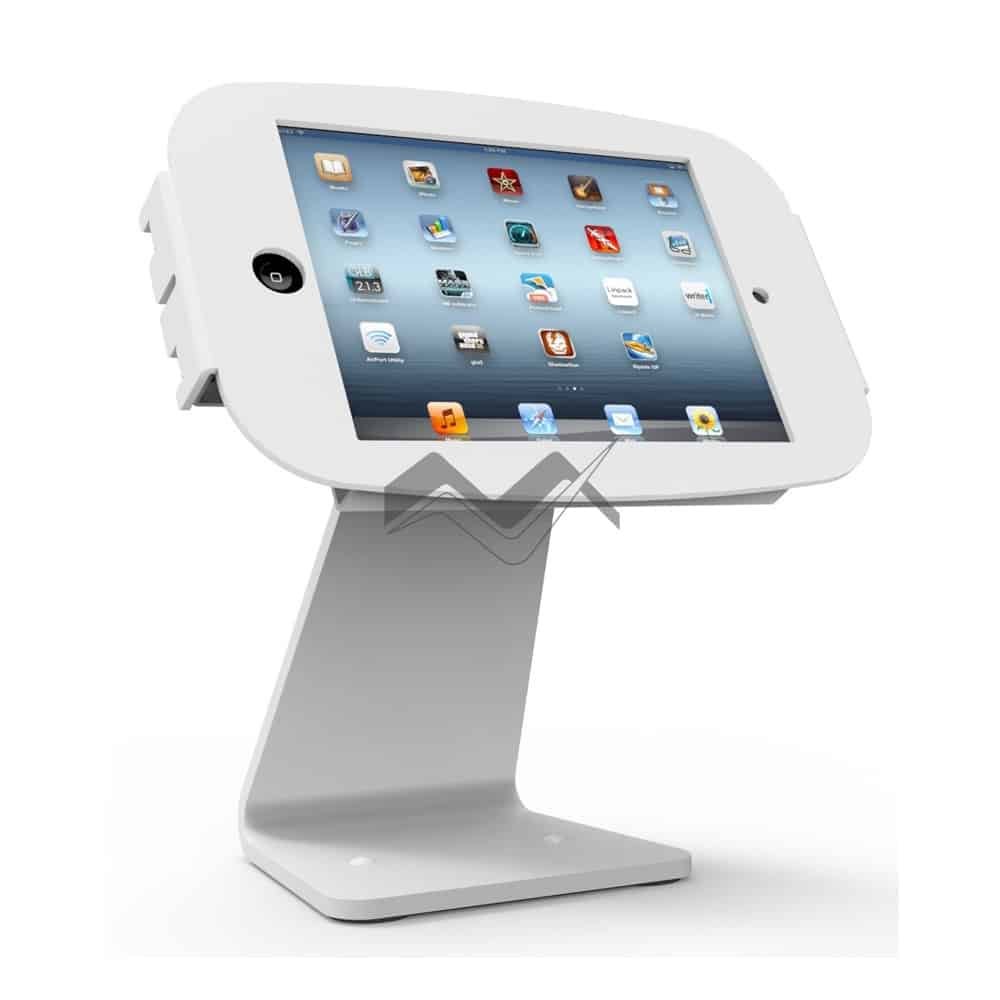 360 Rotatable iPad Enclosure Kiosk with Lockable Flip Cover (for iPad 2/3/4/Air)