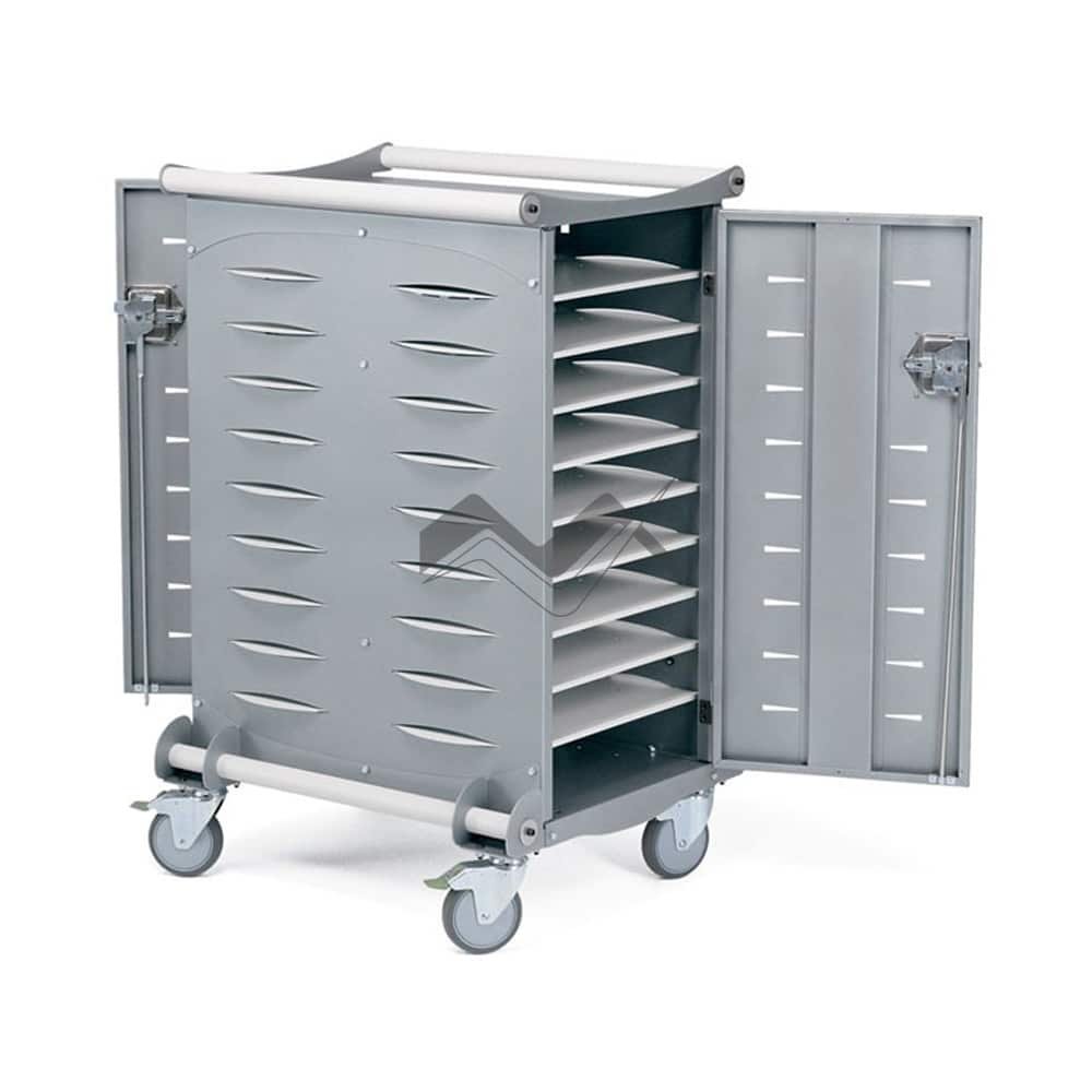 Ergotron Award winning Standard Laptop Charging Cart   Anthro Laptop Charging Cart Anthro’s award winning Standard Laptop Charging Cart securely stores charges transports