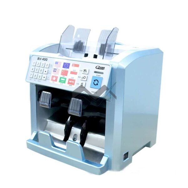 Alat Penghitung Uang CashQuip BV – 400 CashQuip BV 400 multicurrency desktop banknote counter