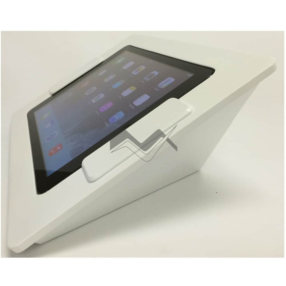 Countertop/Wall Mount Slide Wing iPad Enclosure Kiosk