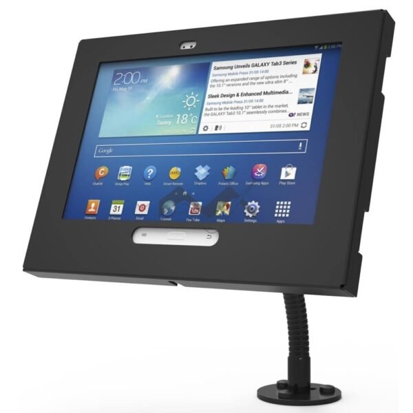 Flex Stand Samsung Galaxy Kiosk with Boxed Enclosure for Galaxy Tab 1 2 Note 10 1