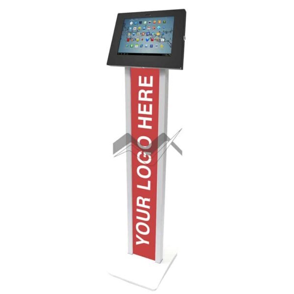Floor Standing Samsung Galaxy Enclosure Kiosk with Personalised Message Panel Stand(for Galaxy Tab 3)
