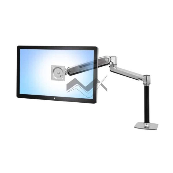 LX HD Sit Stand Desk Mount Arm with Dual Monitor Kit