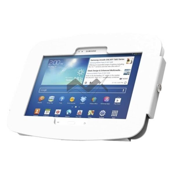 Lockable Flip cover Samsung Galaxy Tablet Enclosure Kiosk