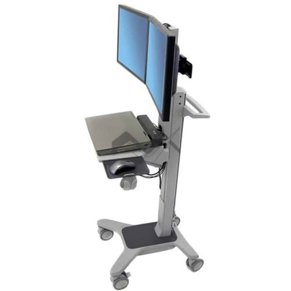Ergotron Neo Flex Dual WideView WorkSpace ergonomic workstation monitors Neo Flex® WideView WorkSpace