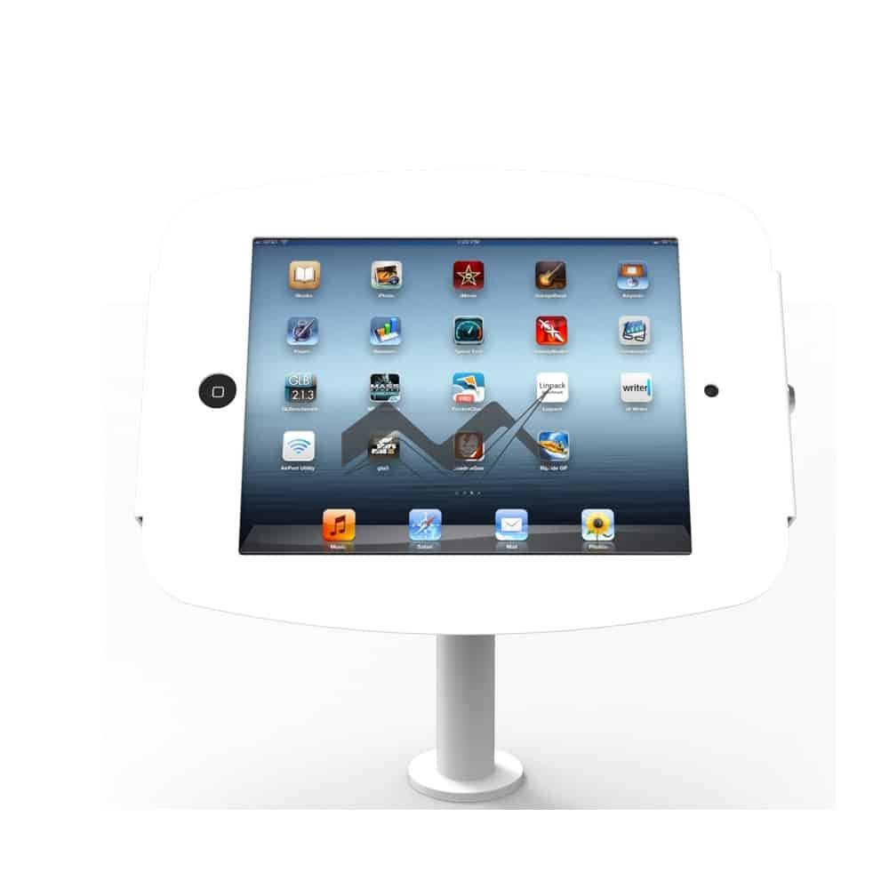 Pole mounted iPad Enclosure Kiosk (for iPad Mini)