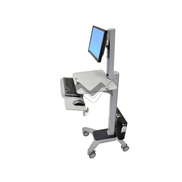 Ergotron mobile workstation   WorkFit C Sit Stand Workstation   Mobile Workstation