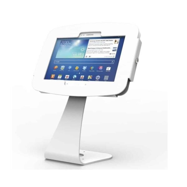 Swan necked Samsung Galaxy Enclosure Kiosk (for Galaxy 10)