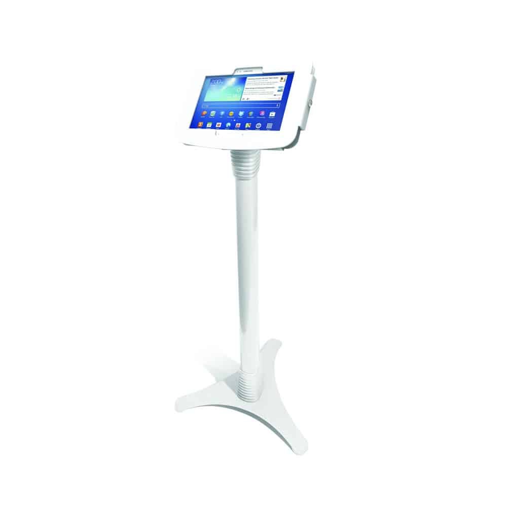 Adjustable Floor Standing Samsung Galaxy Enclosure Kiosk (for Galaxy Tab 10 1/Tab Pro 10 1/Note 10 1)