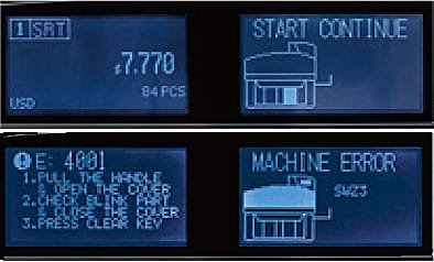 Dual LCD Display with Illustrated Operator Guide