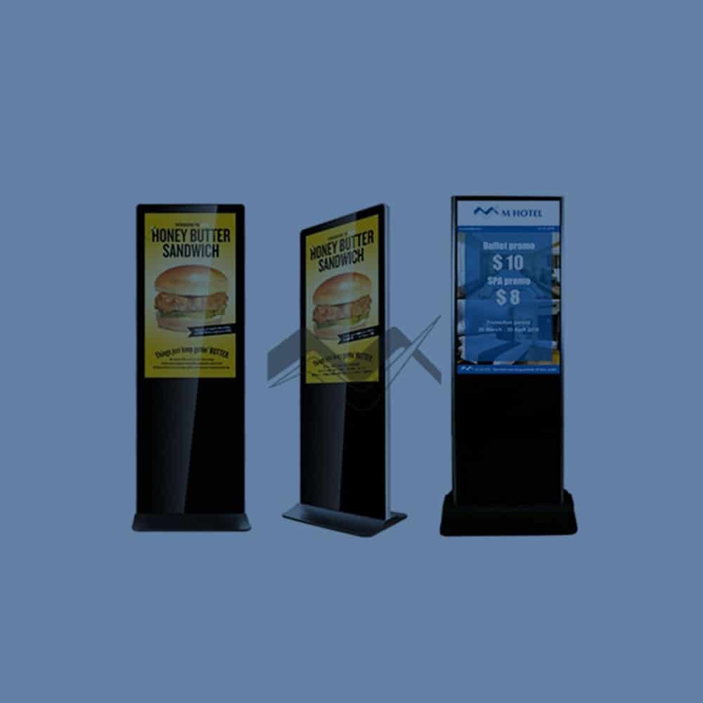 Portrait Floor Standing Display