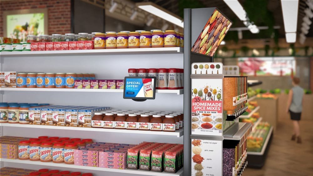 Supermarket shelfmount