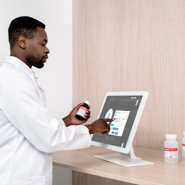 Improve pharmacy operations with intuitive touchscreen displays