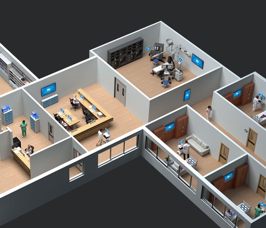 Upgrading patient care within the touch of a hand ​