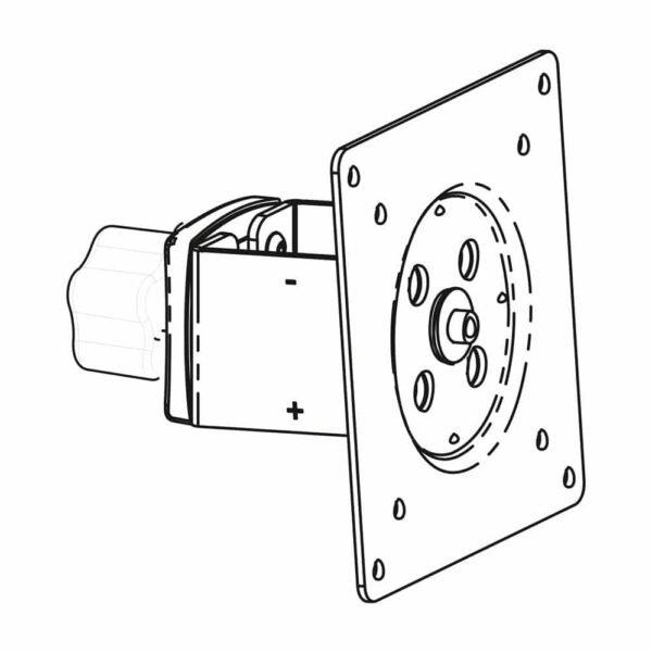DS100 Sliding Display Bracket
