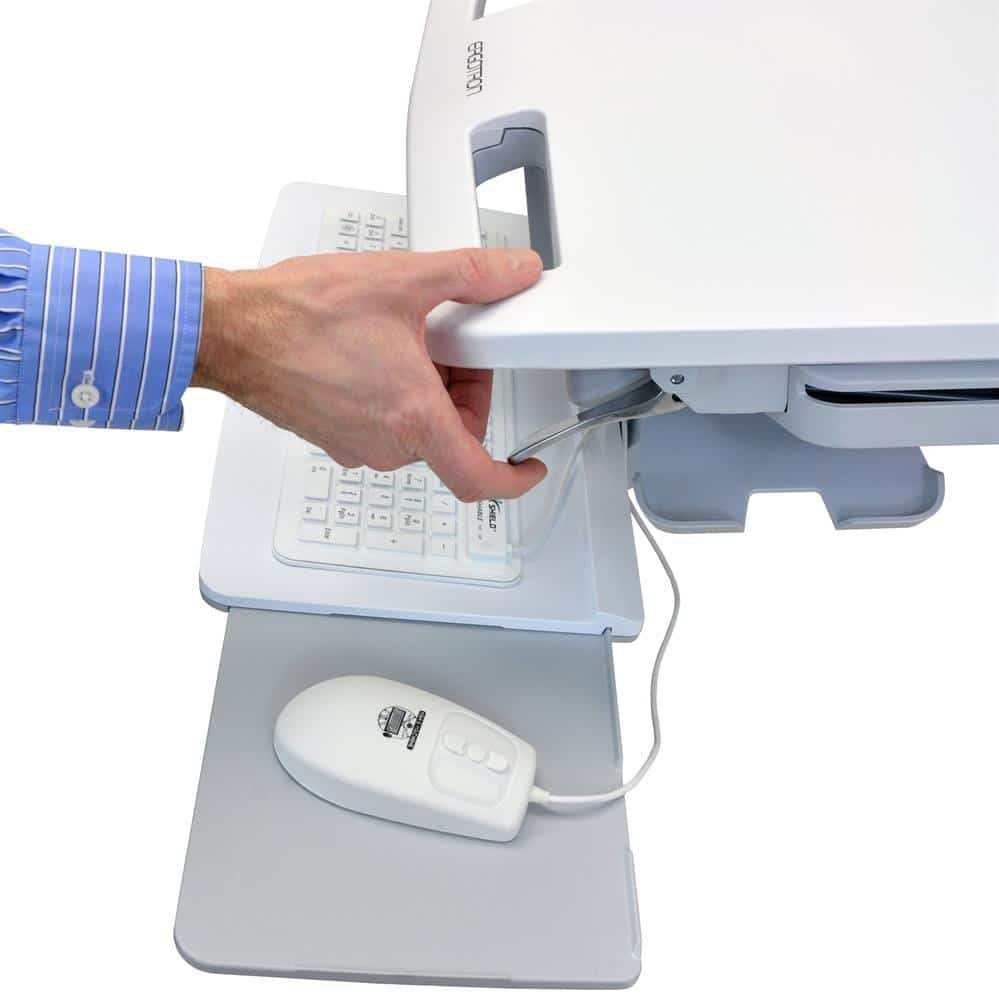 StyleView® Cart with LCD Arm, 1 Drawer (1×1)