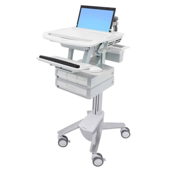 StyleView® Laptop Cart, 4 Drawers (3×1+1)