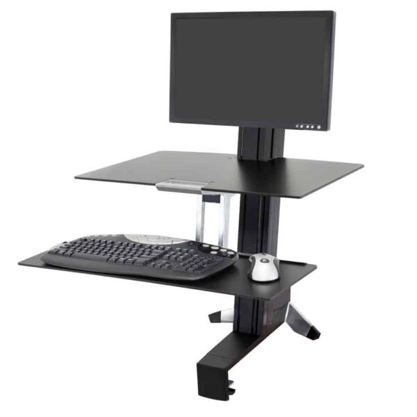 WorkFit S Single HD Workstation with Worksurface