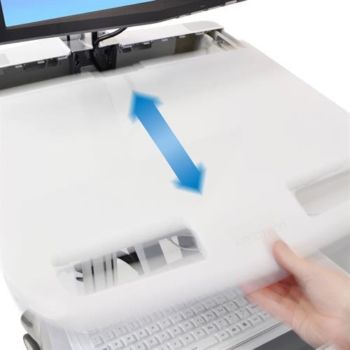 StyleView® Cart with LCD Arm, LiFe Powered, 1 Drawer (1×1)