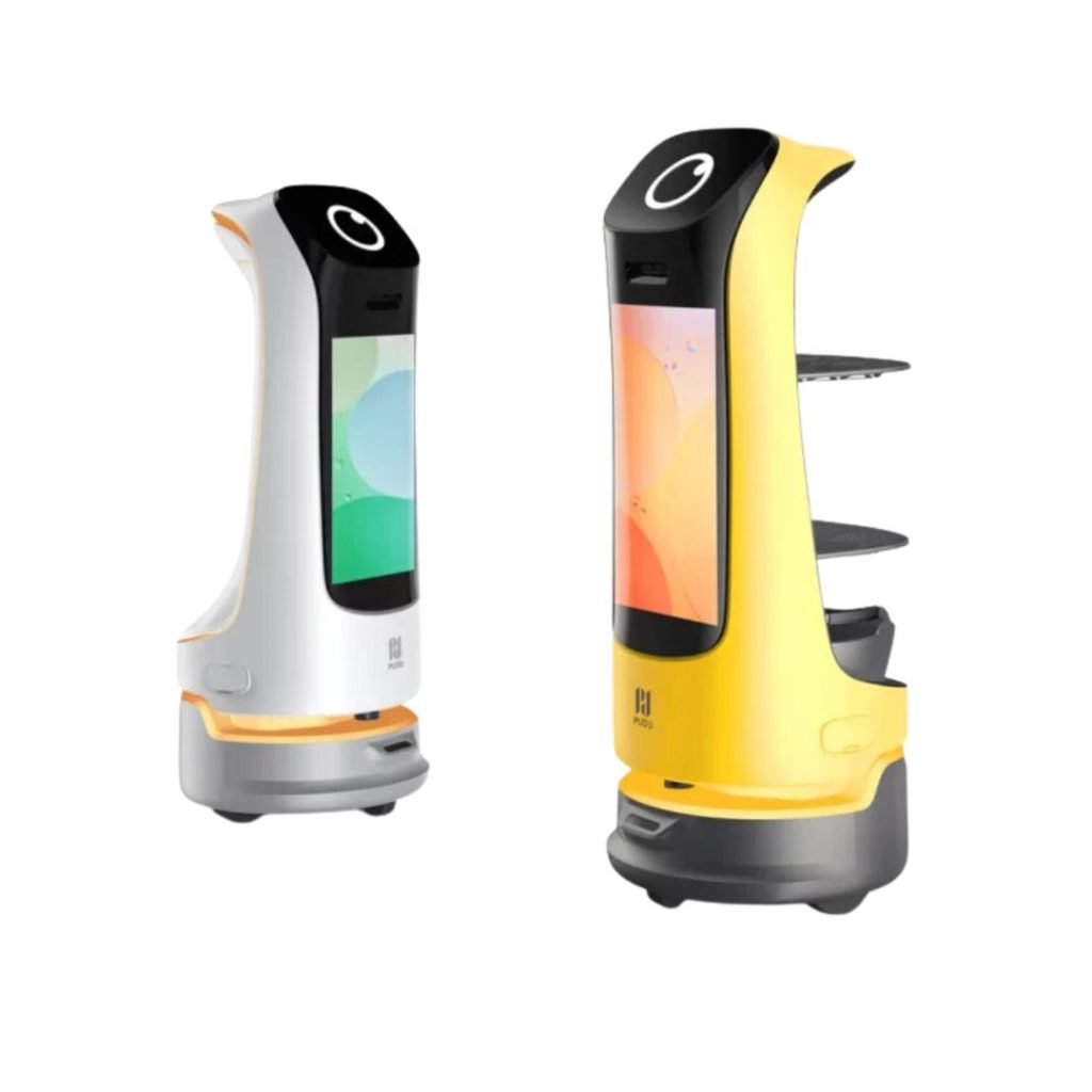 Delivery & Reception Robot with HD digital signage 